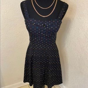 Retro black dress. Size S.